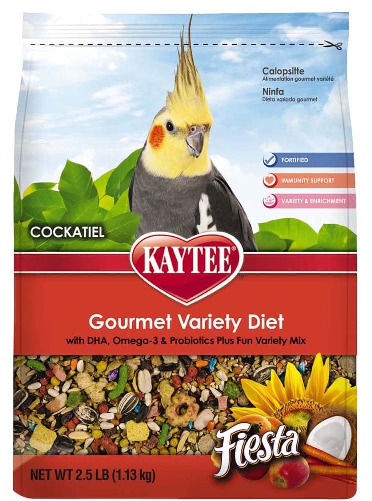 Kaytee Fiesta Cockatiel Food 2.5 lbs.