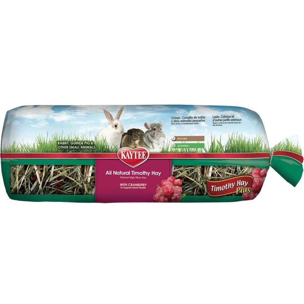 Kaytee All Natural Timothy Hay Plus with Cranberry 24 oz.