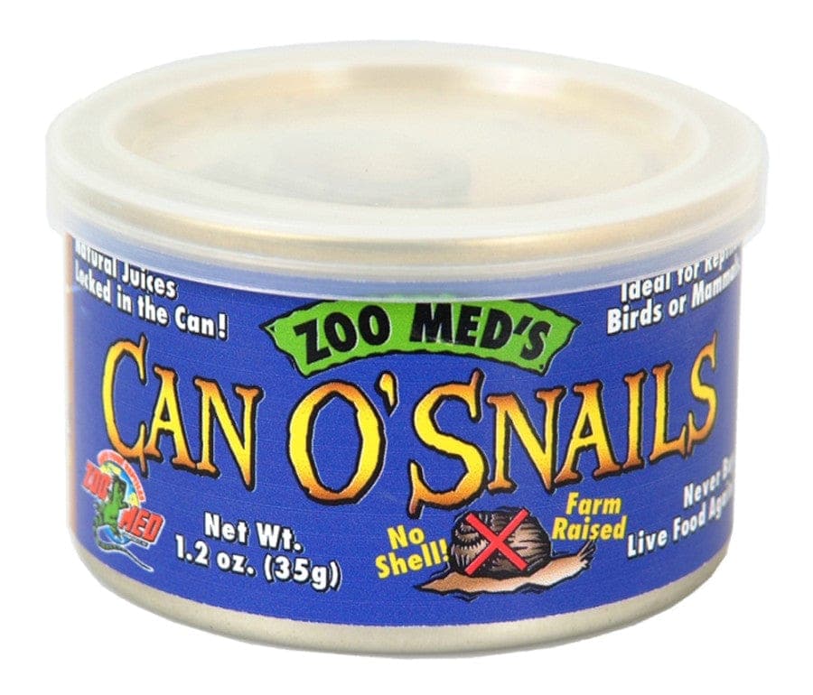 Zoo Med's Can O' Snails Reptile Wet Food 1.7 oz.
