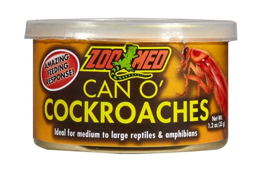 Zoo Med Can O' Cockroaches Reptile Wet Food 1.2 oz.