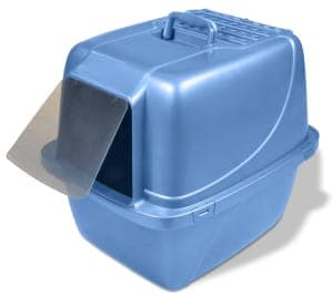 Van Ness Plastics Enclosed Cat Litter Box Blue XG