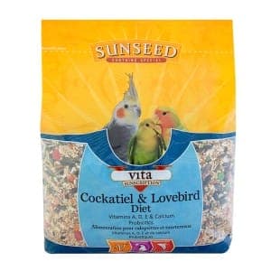 Sun Seed Cockatiel & Lovebird Diet 5 lbs.