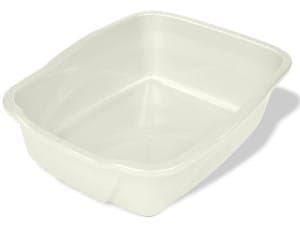 Van Ness Plastics Cat Litter Pan White S