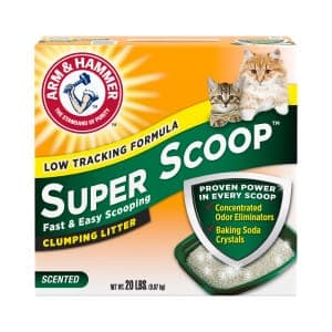 Arm & Hammer Super Scoop Clumping Cat Litter Scented 20 lbs.