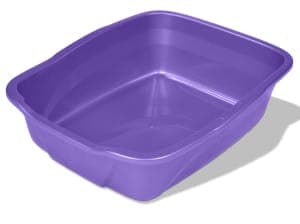 Van Ness Plastics Cat Litter Pan Purple L