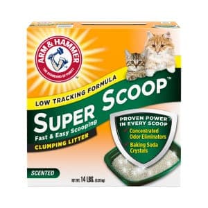 Arm & Hammer Super Scoop Clumping Cat Litter Scented 14 lbs.