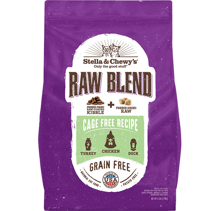 STELLA & CHEWY'S CAT RAW BLEND POULTRY 2.5LB