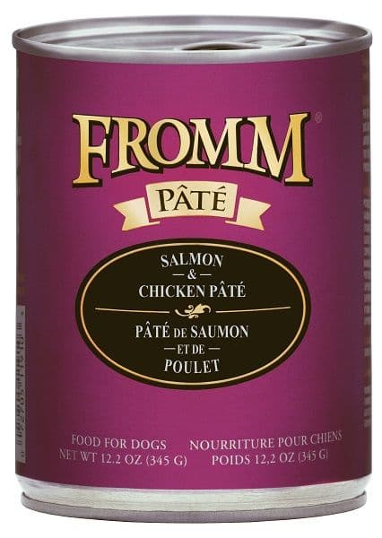 Fromm Salmon & Chicken Pate Grain Free Canned Dog Food - 12.2 Oz