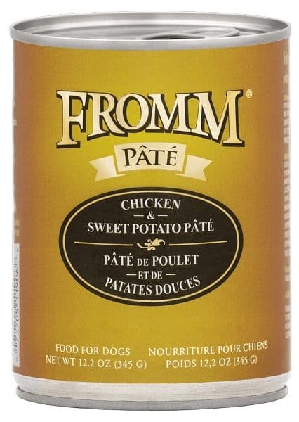 Fromm Chicken & Sweet Potato Pate Canned Dog Food - Case of 12