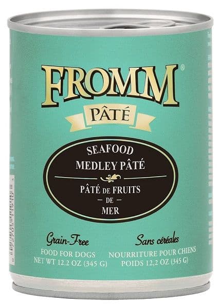 Fromm Seafood Medley Pate Grain Free Canned Dog Food - 12.2 Oz