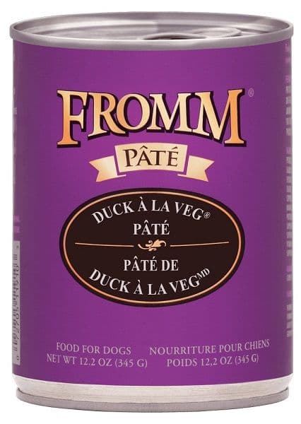 Fromm Duck a La Veg Pate Grain Free Canned Dog Food - 12.2 Oz