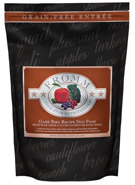 Fromm Four Star Game Bird Recipe Dry Dog Food - 4 Lb