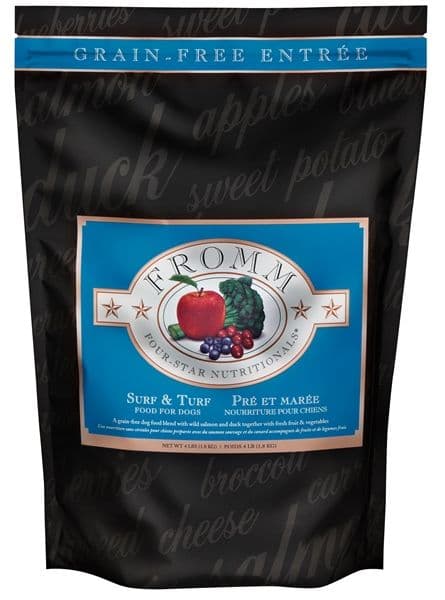 Fromm Four Star Surf & Turf Recipe Dry Dog Food - 4 Lb