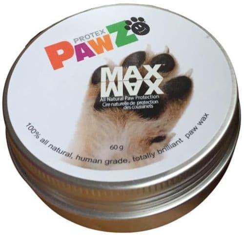 PawZ Max Wax Paw Wax for Dogs - Mushers Bees Wax 100% Natural 60 g