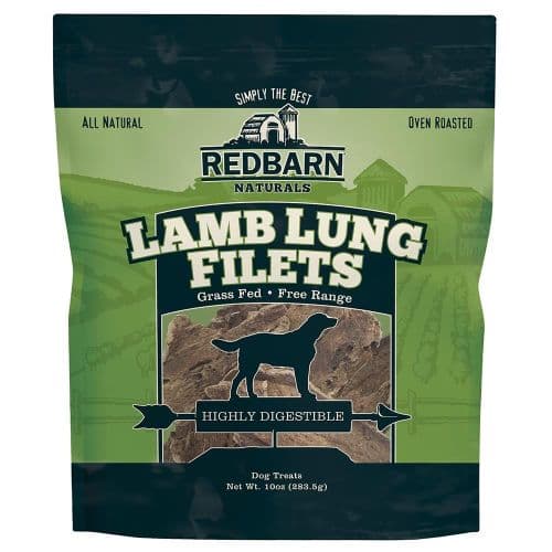 Redbarn Naturals Lamb Lung Filets Dog Treats 10 oz.