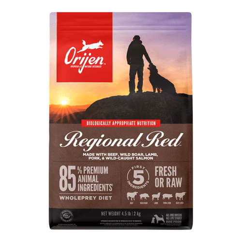 ORIJEN Regional Red Dry Dog Food - 4.5 Lb Bag