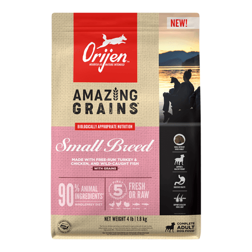 ORIJEN DOG AMAZING GRAINS SMALL BREED 4LB