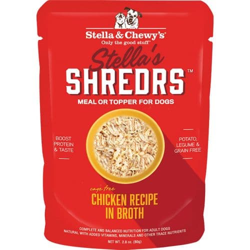 STELLA & CHEWY'S DOG SHREDRS CHICKEN 2.8OZ
