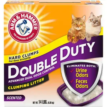 Arm & Hammer Double Duty Clumping Cat Litter Scented 14 lbs.