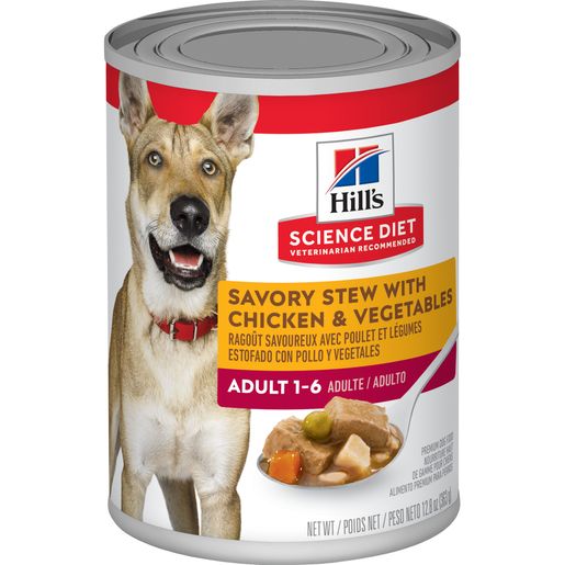 Hill's Science Diet Adult Savory Stew with Chicken & Vegetables Dog Food