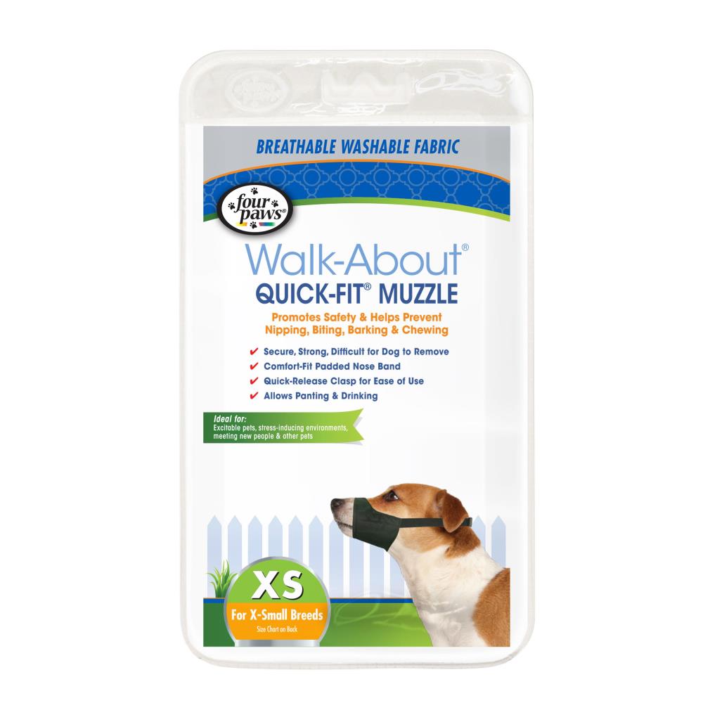 Four Paws Quick Fit Muzzle Size 1 Black