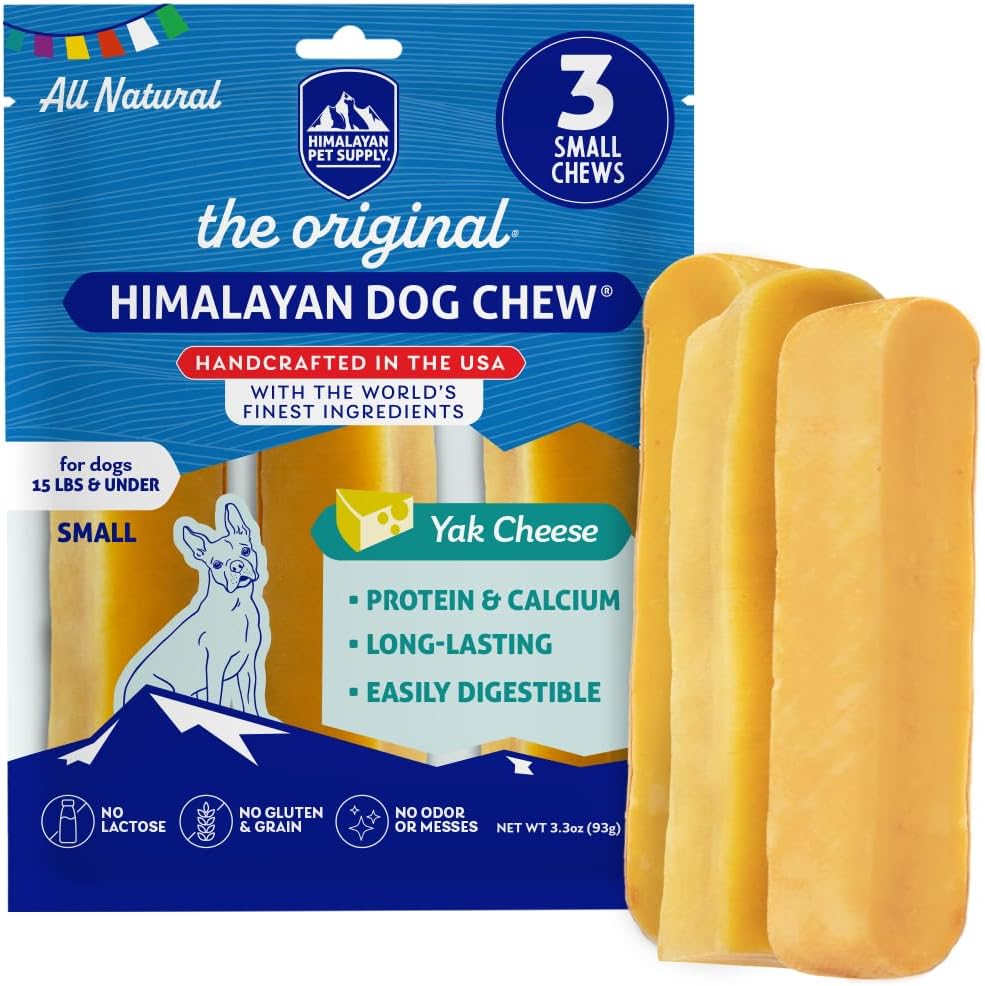 Himalayan Dog Chew Natural Chewy Dog Treats Small (3.30 oz)