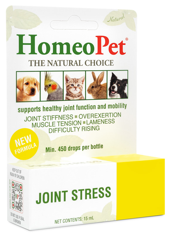 HomeoPet Joint Stress Dog Cat Bird & Small Animal Supplement (450 ct)